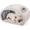 Cream, variant on Cooling Cat House, with Cooling Mat for Small Dogs, Indoor Cat Bed with Insulation and 6 Built-in ice Packs Cooling for Cat, Foldable Outdoor Cat House for Small Pets Under 13.2lbs, M, Cream