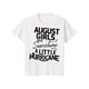 thumbnail image 1 of [Cotton T-Shirt] August Are Sunshine Women's Cotton T-Shirt | Casual Round Neck, Short Sleeve, All-Season Top with Fun Letter Print, Black, Machine Washable, Regular Fit, 1 of 6