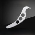 thumbnail image 3 of Cuchillo de acero inoxidable para fascia, tejido muscular, meridiano, fisioterapia, tipo S, cuchillo de membrana de refuerzo, cuchillo con forma de pájaro para raspar, masajeador de puntos, 3 of 5