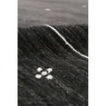 thumbnail image 3 of Pasargad Home Gramercy 9' x 12' Hand-Loomed Silk and Wool Charcoal/Silver Rug, For Indoor Space and all Age of Group, 3 of 4