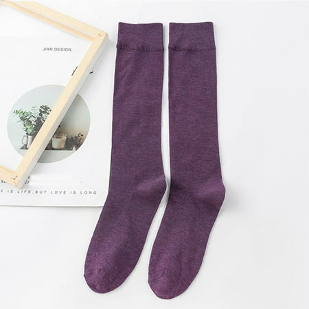 

qazqa womens long socks pure color socks heap heap socks
