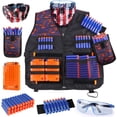 thumbnail image 1 of Kit de chaleco táctico UWANTME Kids para Nerf Guns N-Strike Elite, 1 of 7