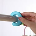 thumbnail image 6 of LAIQIEN Windproof Clothes Hanger Fixed Silicone Hook Non-Slip Ring Buckle Clothing Rack, 6 of 11