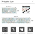 thumbnail image 3 of Yayeee Faucet Mat for Kitchen Sink 14.7" Diatomite Long Splash Guard Pad, Small Pastel Pattern, 3 of 7