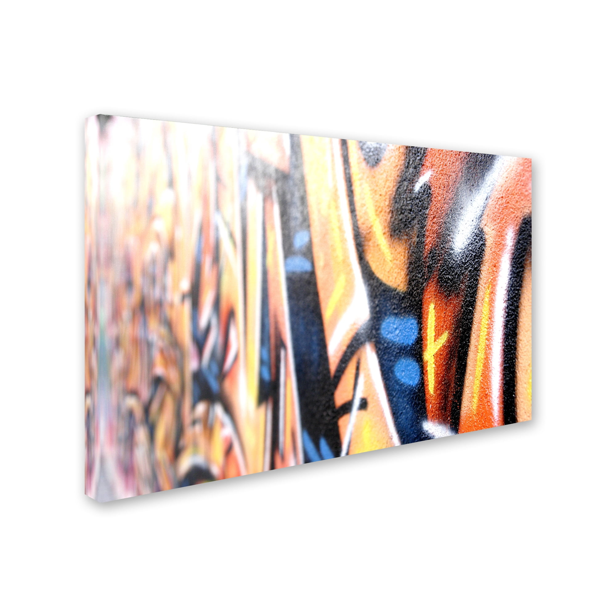 Trademark Fine Art "Graffiti" Canvas Art by Yale Gurney