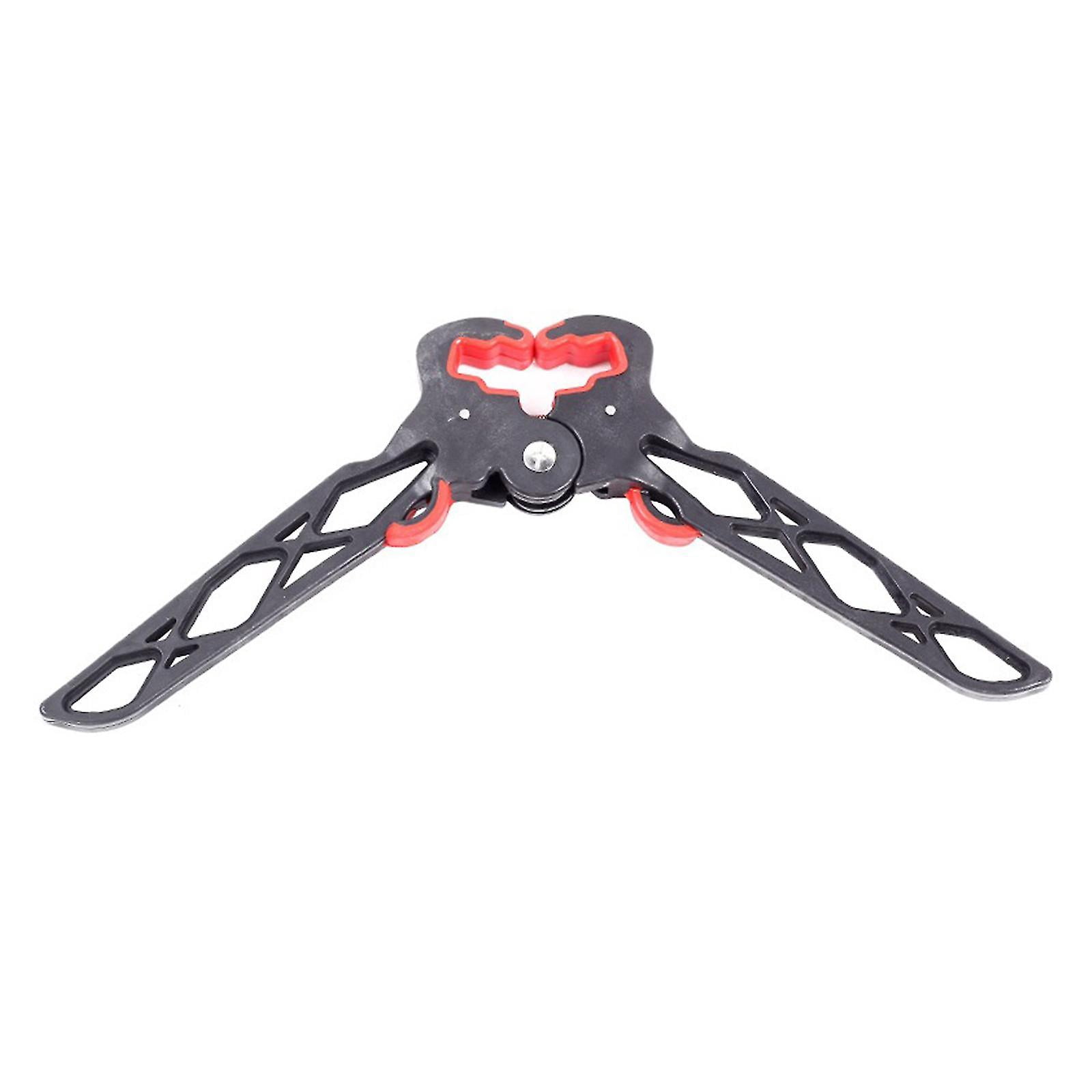 Compound Bow Stand Holder Kick Rack - Black/Red Archery Support By Easygo-sport