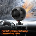 thumbnail image 3 of Portable Car Heater Fan,  Fast Heating Quickly Defrost Defogger Demister Heat Cooling Fan with Multiple Temperature Settings, 3 of 7