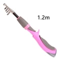 thumbnail image 4 of Carbon Fiber Telescopic Rod with Line Lures Tackle Hooks One-piece Handle Pole for Kids Family Beginners, 4 of 9