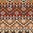 thumbnail image 5 of SAFAVIEH Veranda Luwig Southwestern Indoor/Outdoor Area Rug, 2' x 3'7", Red/Chocolate, 5 of 6