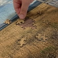thumbnail image 5 of Ambesonne Summer Jigsaw Puzzle Durable Cardboard, Field with Mountains, 1000 pcs, Earth Yellow Coconut, 5 of 6