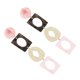 thumbnail image 5 of Elegante Acrílico Geométrico Cuelga Los Pendientes Declaración Joyería Para Del Club Nocturno Rosado, 5 of 7