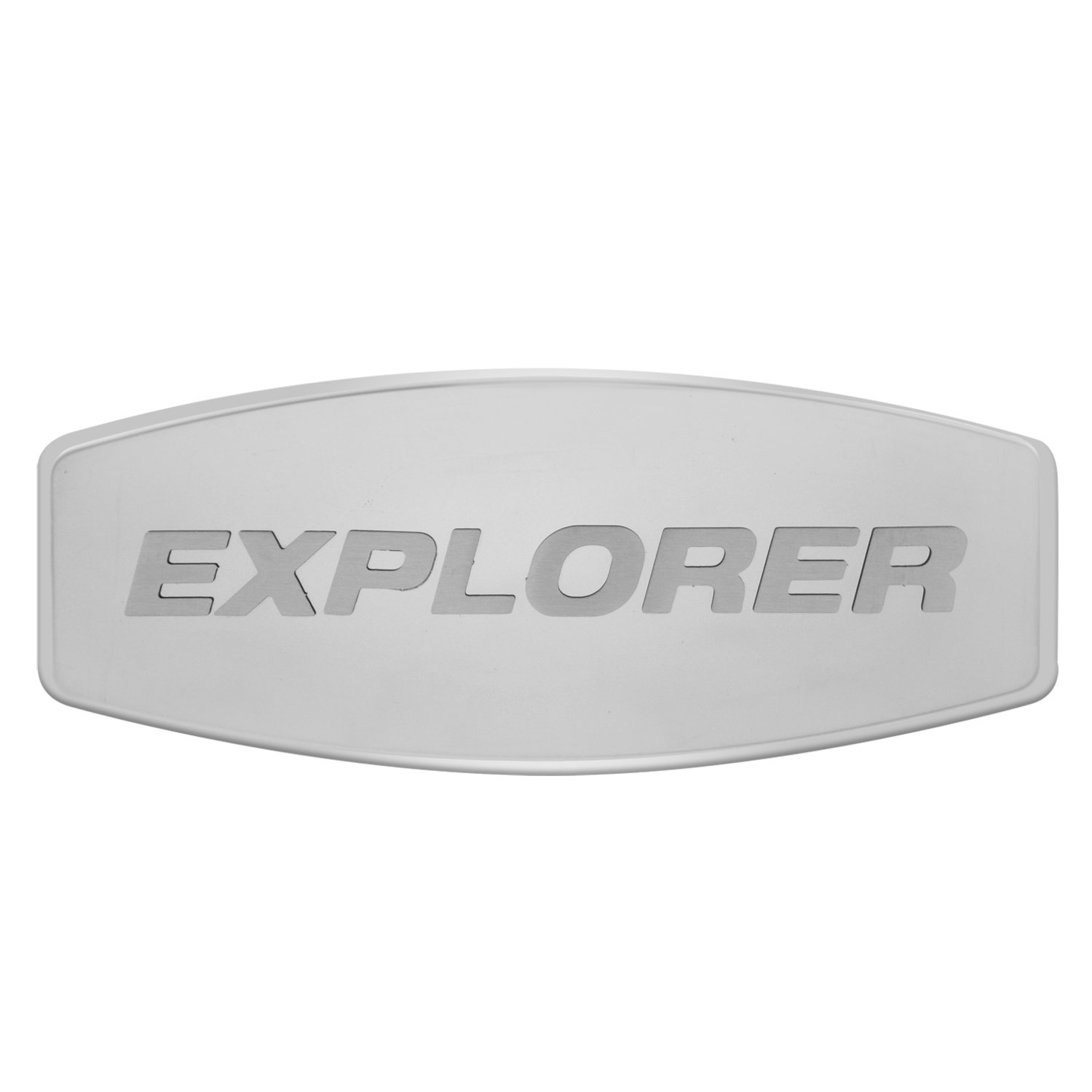 Hitch Cover 2 Inch, Explorer Dual Layer Trailer Stainless Steel Truck