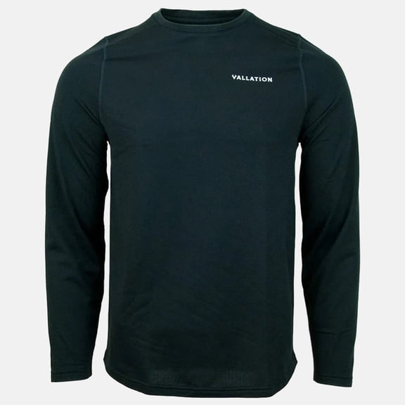 Vallation Outerwear Icy Bay Base Layer Top - Black, X-Small