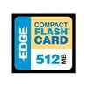 EDGE Digital Media Premium - Flash memory card - 512 MB - CompactFlash - for Brother HL-7050; HP Pavilion Media Center m1150, m1180, m1250, m1261, m1270, m1280, m7070