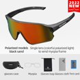 thumbnail image 1 of ROCKBROS, gafas fotocromáticas para bicicleta, gafas de sol deportivas UV400 para hombres y mujeres, gafas ligeras antideslumbrantes para senderismo y ciclismo Tan Jianjun unisex, 1 of 2