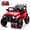 Red, variant on 12V Kids Ride On Car, Electric Truck Ride On Toys with 5MPH Max Speed, Remote Control, LED Lights, and Music for Kids Gifts, Green