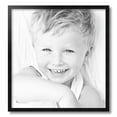 thumbnail image 2 of ArtToFrames 20" x 21" Satin Black Tall Picture Frame, 20x21 inch Black Wood Poster Frame (WOM-1852), 2 of 8