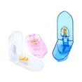 thumbnail image 4 of Plastic Pill Refillable Splitter Stainless Steel Portable Piller Seniors Mini Tablet Crusher Grinder Device Storage Box Senior Organizer Supplies Pink, 4 of 6