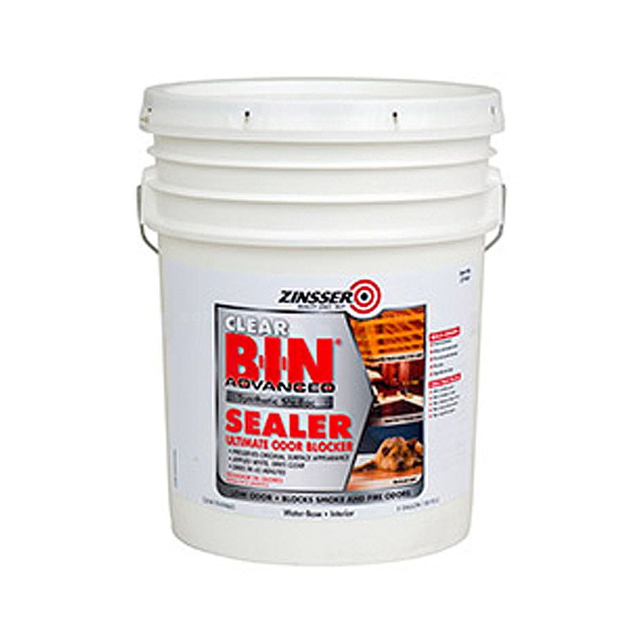 1Pc Zinsser BIN Advanced Synthetic Shellac Sealer, Clear (2 GL