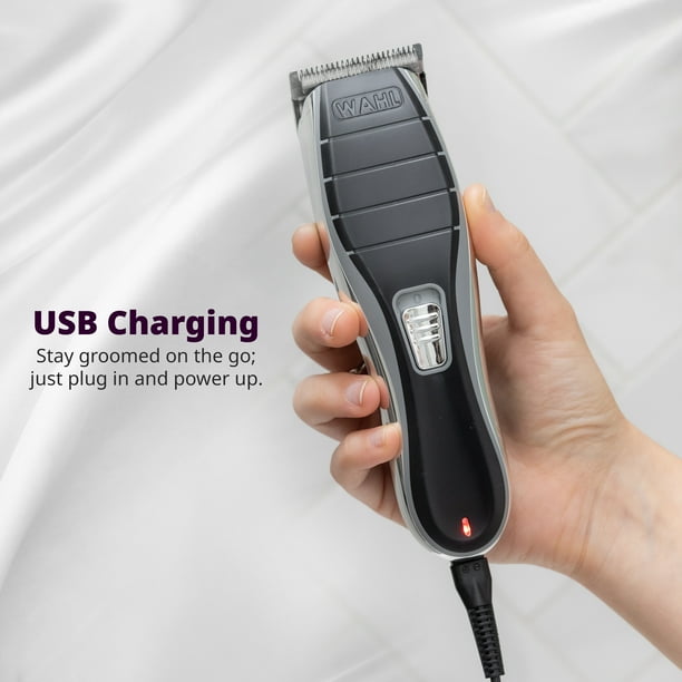 Wahl Lithium Ion Cordless Pro Hair Clipper Kit with 12 Guide Combs