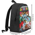 thumbnail image 3 of The Amazing Anime World of Gumball Backpack Large Capacity Leisure Travel Adjustable Shoulder Strap Daypack 12.6x5.5x16.5 inch, 3 of 9