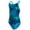Blue/Green, variant on Stingray Fever Thin Strap One Piece Swimsuit, Unpadded, High Cut (Women’s)