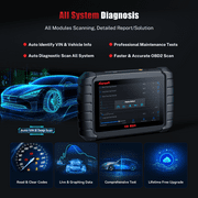 iCarsoft CR MAX 2025 Ver Bidirectional Scan Tool All System Diagnosis 49+ Services 47+ Special Functions Full Active Test OBD2 Scanner Diagnostic Tool Car Code Reader ECU Coding CAN FD Free Update