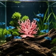 thumbnail image 5 of Artificial Corals for Aquarium Decoration, Lifelike Plastic Reef Ornaments for Freshwater and Saltwater Aquascaping, Small Fish Shrimp Turtle Hideout Cave for Setup, 4.72" x 5.91", KTFgvq, 5 of 6