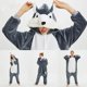 thumbnail image 2 of Pijama Kigurumi para mujer, mono de animales, unicornio, gato, Panda, Lobo, zorro, León, ropa de dormir de Anime de Navidad, 2 of 4
