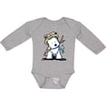 thumbnail image 3 of Inktastic Westie Fishing Buddy Boys or Girls Long Sleeve Baby Bodysuit, 3 of 5