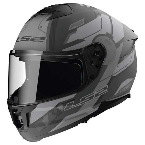 Casco Integral LS2 Stream II Gris Mate X-Large con Visera Solar