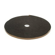 CRL Black 3/16" x 3/8" Sticker-Tite - 50 Ft., Self-Sealing Closed Cell Sponge Rubber with Adhesive on One Side By C.R. Laurence
