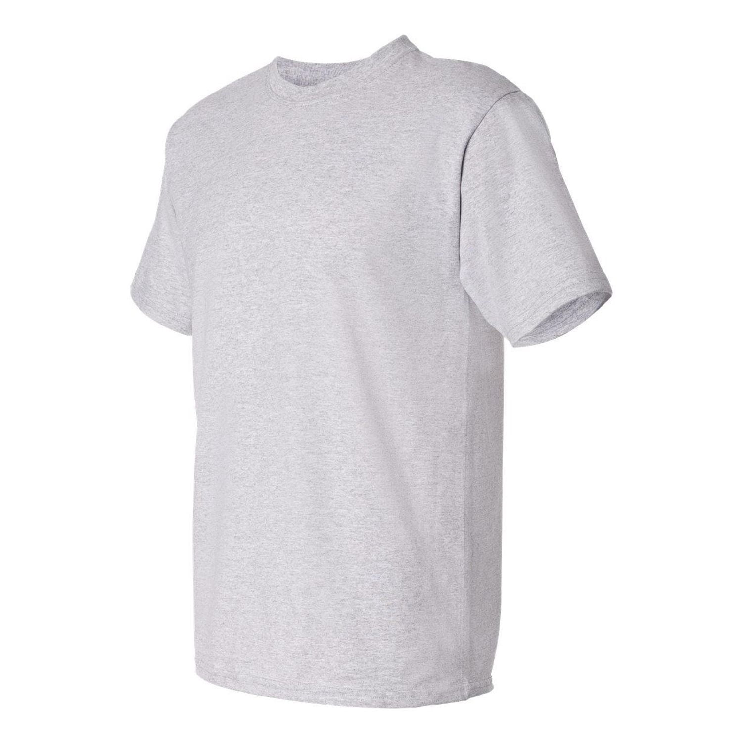 Hanes Essentials Unisex Cotton T-Shirt Light Steel 2XL