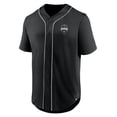 thumbnail image 2 of Men's Fanatics Black Seattle Sounders FC Third Period Fashion Baseball Button-Up Jersey, 2 of 3