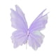 thumbnail image 4 of Decoración de mariposas artificial 3D Arte Arte de novedad Fotografía de artesanía de fiesta para el dormitorio Celebraciones de inauguración Banquete Púrpura claro, 4 of 8