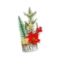 thumbnail image 3 of Mini árbol artificial de Navidad en miniatura con luz para decoración de fiestas y oficinas. Regalos de navidad, 3 of 9