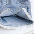 thumbnail image 6 of XBASW Baby Toddler Girl's Summer Jeans Shorts White Lace Denim Shorts Solid Color Elastic Waist Casual Shorts Pants 6M -5T, 6 of 7