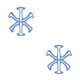 thumbnail image 1 of sweethay Forro de repuesto para casco de montar en bicicleta, forro de TPE de absorción de impactos, almohadillas transpirables a prueba de sudor, Azul 2piezas sweethay CBP159487, 1 of 5