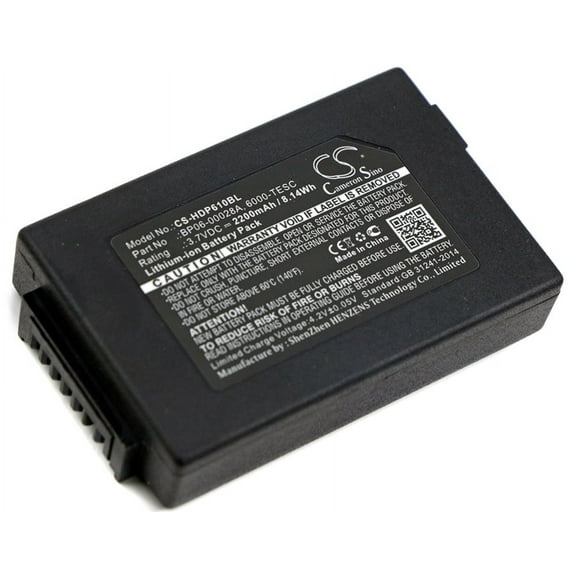 Battery for Honeywell Dolphin 6000-BTSC 6000-TESC 6100 6110 6500 ScanPal 5100