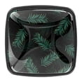 thumbnail image 1 of 4 Pcs Square Cabinet Handle Cupboard Knob Drawer Pulls Handle Tropical Plants Drawer Knobs with Screws Furniture Decoration, 1 of 5