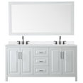 thumbnail image 3 of Wyndham Collection Wcv252572d-Qtz-Us3m70 Daria 72" Free Standing Double Basin Vanity Set -, 3 of 7