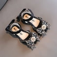 thumbnail image 6 of Otqutp Wedding Flower Girls Shoes Fashion Spring and Summer Girls Dress Shoes Dance Performance Shoes Pearl Rhinestone Sequin Ribbon Bow Shoes, 6 of 6