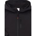 thumbnail image 3 of Ozark Trail Little and Big Boys Hooded Softshell Jacket, Lightweight, Sizes 4-18, 3 of 3