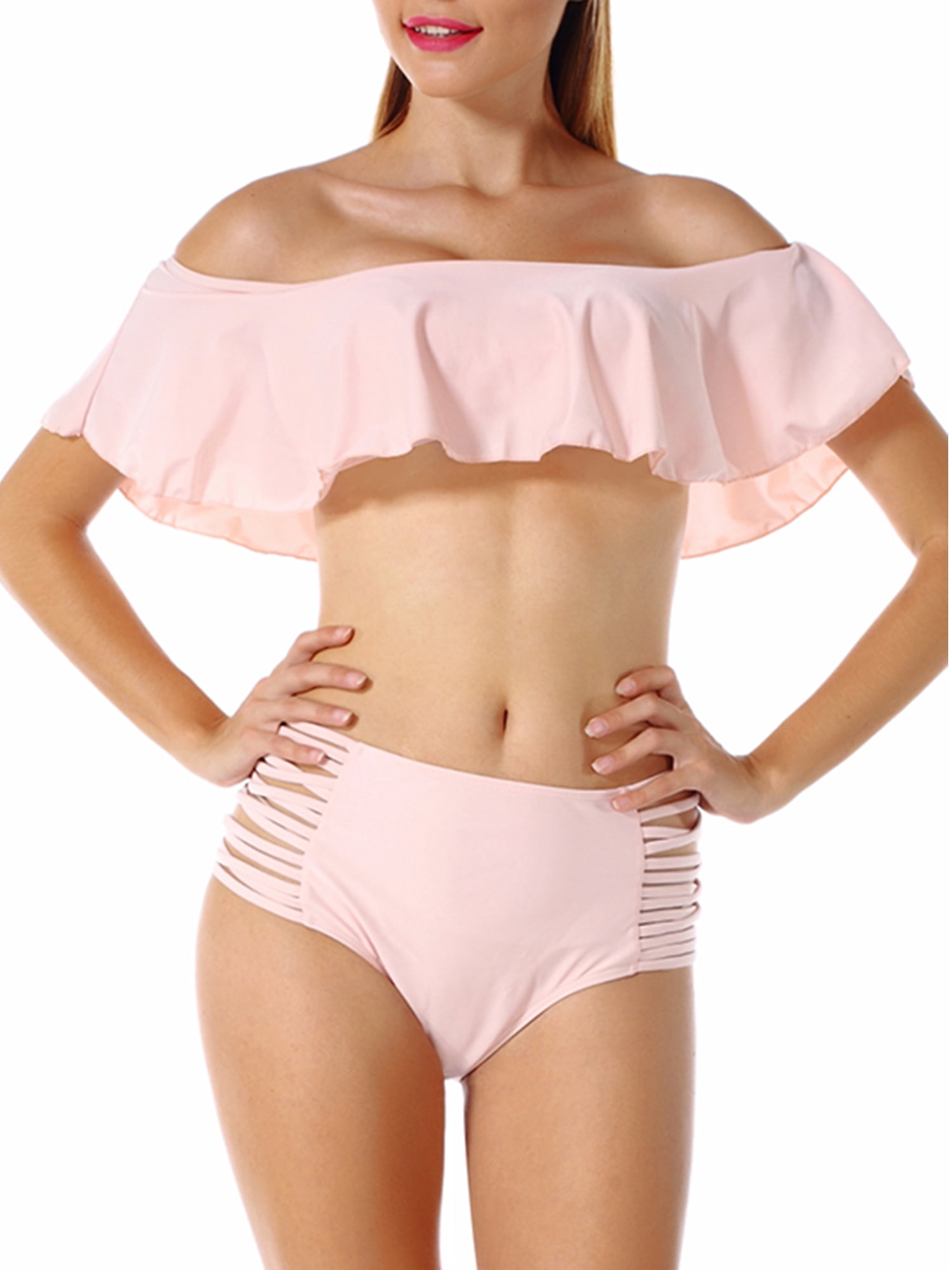 walmart women's two piece swimsuits