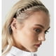 thumbnail image 3 of 12 Piezas Diadema de Metal para Hombres Banda para el Cabello Negra Ondulada Ajustable Aro para el Cabello Antideslizante Unisex para el hogar, al Aire Libre, Deportes y Accesorios de Yoga, 3 of 5