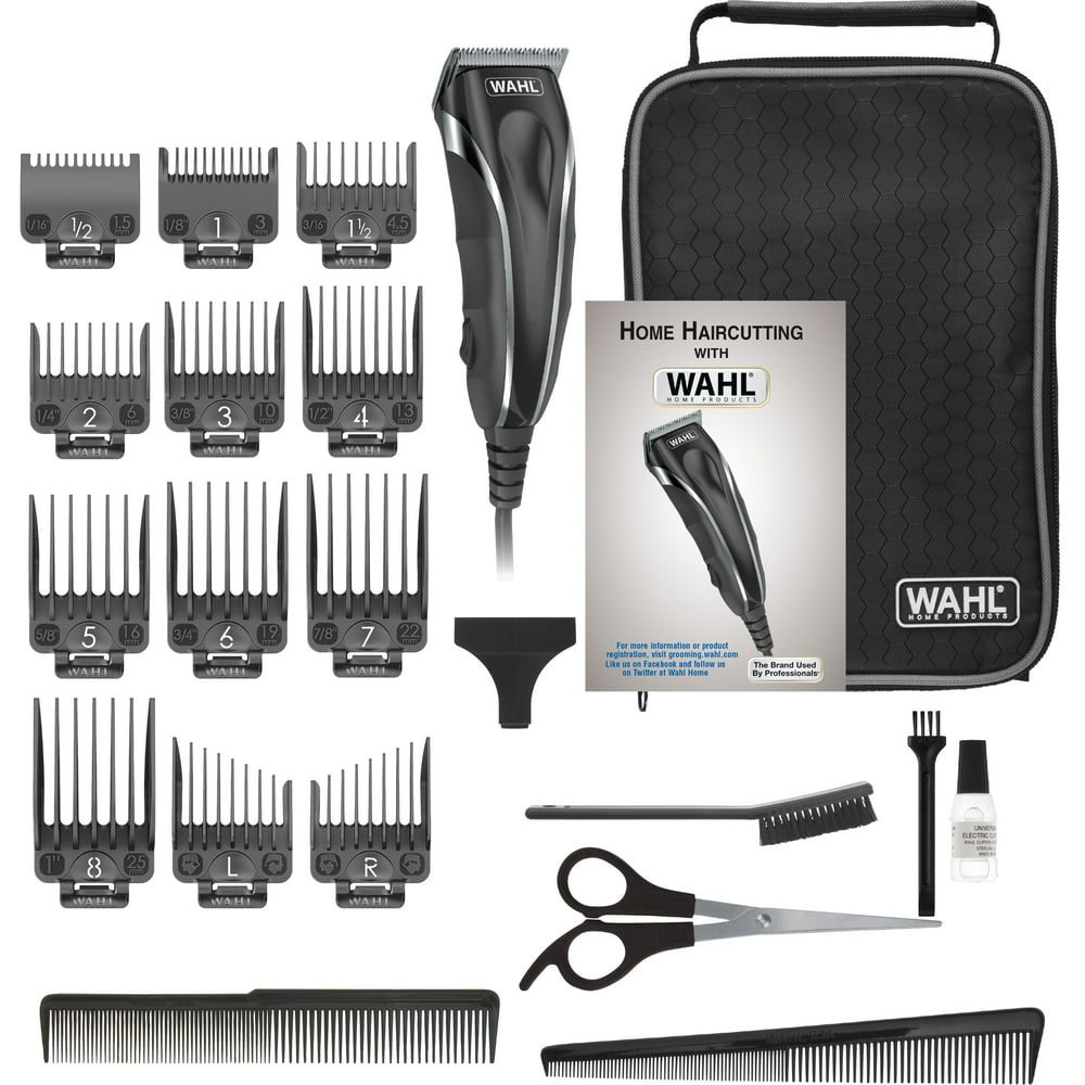 Wahl Comfort Grip Pro 21Piece Trimming and Haircutting Set 79610100