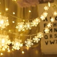 thumbnail image 1 of Snowflake Lights Battery Operated Christmas Decoration, 1 of 5