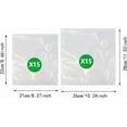 thumbnail image 6 of Chef Preserve 40-Pack Reusable Vacuum Sealer Bags with Air Valve, Food Storage & Sous Vide Bags, Freezer Safe(XX), 6 of 7