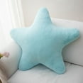 thumbnail image 5 of SSNTSY Star Plush Pillow Cute Throw Pillow 15.7 inch Decorative Pillow with Soft Faux Fur for Sleeping Bed Sofa Cushion Home Car, 5 of 8