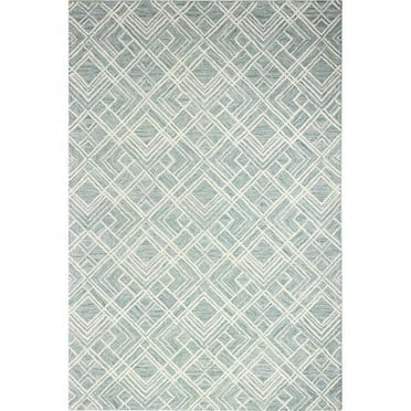 Bashian Nazir Transitional Area Rug Teal 7'6" X 9'6"